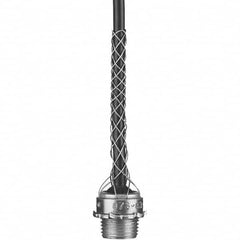 Hubbell Wiring Device-Kellems - 0.24 to 0.32" Dust-tight Straight Strain Relief Cord Grip - Exact Tooling