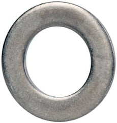 Made in USA - 1/2" Screw, Grade AN960 Stainless Steel Standard Flat Washer - 0.515" ID x 7/8" OD, 0.063" Thick, Passivated Finish, Meets Military Specifications - Exact Tooling
