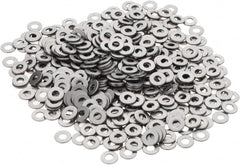 Made in USA - #3 Screw, Grade AN960 Stainless Steel Standard Flat Washer - 0.105" ID x 1/4" OD, 0.032" Thick, Passivated Finish, Meets Military Specifications - Exact Tooling