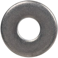 Made in USA - #4 Screw, Grade AN960 Stainless Steel Standard Flat Washer - 1/8" ID x 0.312" OD, 0.032" Thick, Passivated Finish, Meets Military Specifications - Exact Tooling