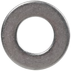 Made in USA - 1/4" Screw, Grade AN960 Stainless Steel Standard Flat Washer - 0.267" ID x 1/2" OD, 0.028" Thick, Passivated Finish, Meets Military Specifications - Exact Tooling