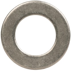 Made in USA - 5/16" Screw, Grade AN960 Stainless Steel Standard Flat Washer - 0.328" ID x 0.562" OD, 0.032" Thick, Passivated Finish, Meets Military Specifications - Exact Tooling