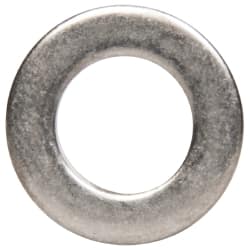 Made in USA - 5/16" Screw, Grade AN960 Stainless Steel Standard Flat Washer - 0.328" ID x 0.562" OD, 0.063" Thick, Passivated Finish, Meets Military Specifications - Exact Tooling
