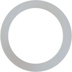 Made in USA - 1/2" Screw, Grade 6/6 Nylon Standard Flat Washer - 1/2" ID x 0.687" OD, 0.031" Thick, Plain Finish - Exact Tooling