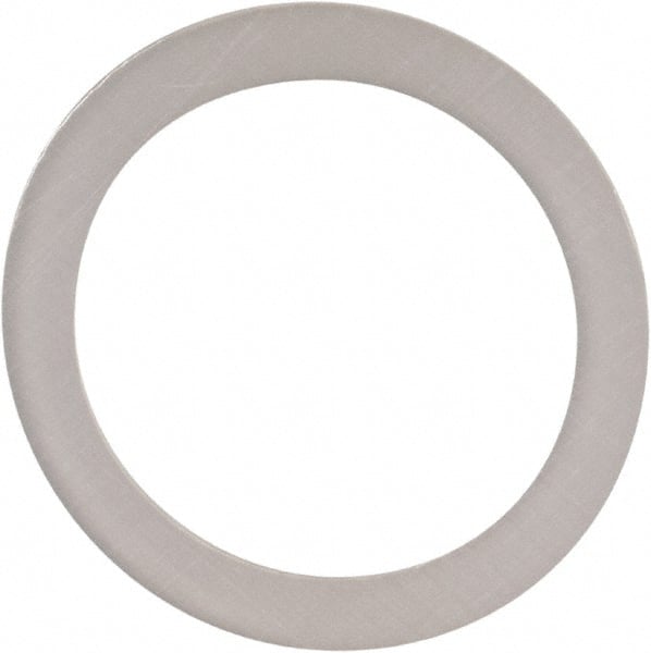 Made in USA - 1/2" Screw, Grade 6/6 Nylon Standard Flat Washer - 9/16" ID x 3/4" OD, 0.031" Thick, Plain Finish - Exact Tooling