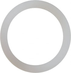 Made in USA - 5/8" Screw, Grade 6/6 Nylon Standard Flat Washer - 5/8" ID x 0.813" OD, 0.031" Thick, Plain Finish - Exact Tooling