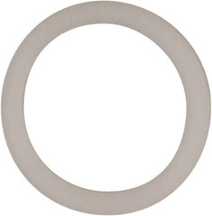 Made in USA - 5/8" Screw, Grade 6/6 Nylon Standard Flat Washer - 5/8" ID x 0.813" OD, 0.062" Thick, Plain Finish - Exact Tooling
