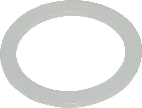 Made in USA - 7/8" Screw, Grade 6/6 Nylon Standard Flat Washer - 7/8" ID x 1-1/8" OD, 0.062" Thick, Plain Finish - Exact Tooling