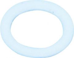 Made in USA - #8 Screw, PTFE Standard Flat Washer - 0.197" ID x 0.28" OD, 0.015" Thick, Plain Finish - Exact Tooling