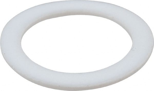 Made in USA - 1/2" Screw, PTFE Standard Flat Washer - 1/2" ID x 0.688" OD, 0.031" Thick, Plain Finish - Exact Tooling