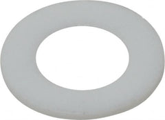 Made in USA - 1/4" Screw, PTFE Standard Flat Washer - 0.281" ID x 1/2" OD, 0.031" Thick, Plain Finish - Exact Tooling