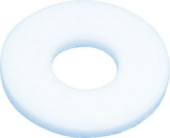 Made in USA - 5/16" Screw, PTFE Standard Flat Washer - 0.344" ID x 7/8" OD, 0.08" Thick, Plain Finish - Exact Tooling