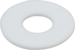 Made in USA - 3/8" Screw, PTFE Standard Flat Washer - 0.406" ID x 1" OD, 0.062" Thick, Plain Finish - Exact Tooling