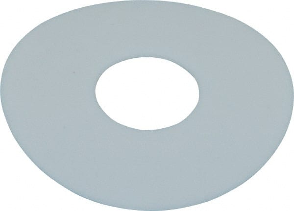 Made in USA - 1/2" Screw, PTFE Standard Flat Washer - 0.532" ID x 1-1/2" OD, 0.02" Thick, Plain Finish - Exact Tooling