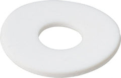 Made in USA - 5/8" Screw, PTFE Standard Flat Washer - 0.656" ID x 1-3/4" OD, 0.1" Thick, Plain Finish - Exact Tooling