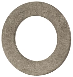 Made in USA - 0.02" Thick, 0.38" Inside x 5/8" OD, Round Shim - 5/16" Screw, Uncoated 302/304 Stainless Steel - Exact Tooling