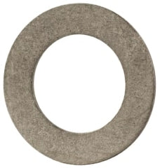 Made in USA - 0.02" Thick, 0.38" Inside x 5/8" OD, Round Shim - 5/16" Screw, Uncoated 302/304 Stainless Steel - Exact Tooling