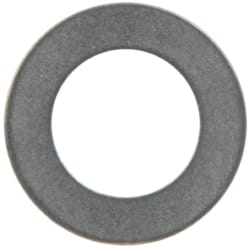 Made in USA - 0.024" Thick, 0.38" Inside x 5/8" OD, Round Shim - 5/16" Screw, Uncoated 302/304 Stainless Steel - Exact Tooling