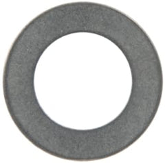 Made in USA - 0.024" Thick, 0.38" Inside x 5/8" OD, Round Shim - 5/16" Screw, Uncoated 302/304 Stainless Steel - Exact Tooling