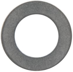 Made in USA - 0.004" Thick, 0.38" Inside x 5/8" OD, Round Shim - 5/16" Screw, Uncoated 302/304 Stainless Steel - Exact Tooling