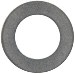 Made in USA - 0.004" Thick, 0.38" Inside x 5/8" OD, Round Shim - 5/16" Screw, Uncoated 302/304 Stainless Steel - Exact Tooling