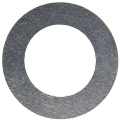 Made in USA - 0.006" Thick, 0.38" Inside x 5/8" OD, Round Shim - 5/16" Screw, Uncoated 302/304 Stainless Steel - Exact Tooling