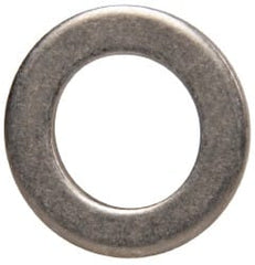 Made in USA - 0.06" Thick, 0.38" Inside x 5/8" OD, Round Shim - 5/16" Screw, Uncoated 302/304 Stainless Steel - Exact Tooling