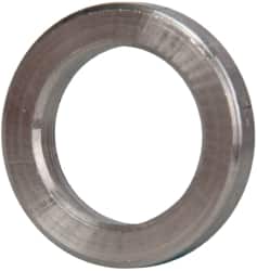 Made in USA - 1/8" Thick, 0.505" Inside x 3/4" OD, Round Shim - 7/16" Screw, Uncoated 300 Stainless Steel - Exact Tooling