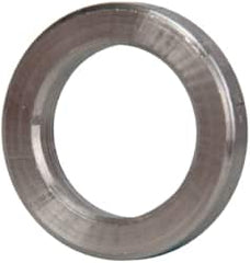 Made in USA - 1/8" Thick, 0.505" Inside x 3/4" OD, Round Shim - 7/16" Screw, Uncoated 300 Stainless Steel - Exact Tooling
