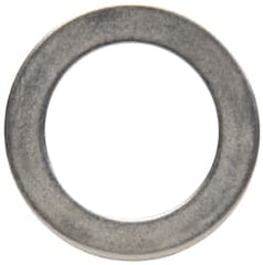 Made in USA - 0.02" Thick, 0.505" Inside x 3/4" OD, Round Shim - 7/16" Screw, Uncoated 302/304 Stainless Steel - Exact Tooling