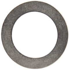 Made in USA - 0.024" Thick, 0.505" Inside x 3/4" OD, Round Shim - 7/16" Screw, Uncoated 302/304 Stainless Steel - Exact Tooling