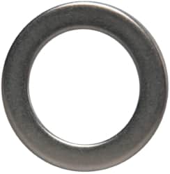 Made in USA - 0.048" Thick, 0.505" Inside x 3/4" OD, Round Shim - 7/16" Screw, Uncoated 302/304 Stainless Steel - Exact Tooling