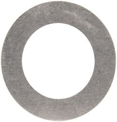 Made in USA - 0.005" Thick, 0.63" Inside x 1" OD, Round Shim - 9/16" Screw, Uncoated 302/304 Stainless Steel - Exact Tooling