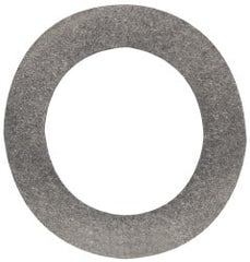 Made in USA - 0.015" Thick, 7/8" Inside x 1-3/8" OD, Round Shim - 3/4" Screw, Uncoated 302/304 Stainless Steel - Exact Tooling