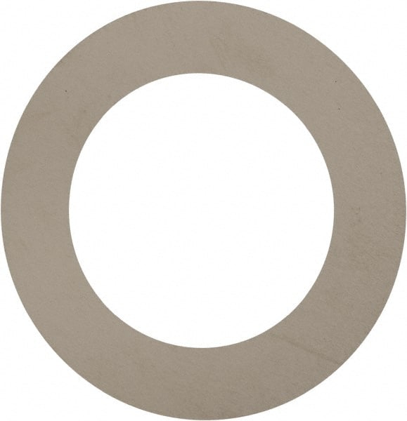 Made in USA - 0.002" Thick, 7/8" Inside x 1-3/8" OD, Round Shim - 3/4" Screw, Uncoated 302/304 Stainless Steel - Exact Tooling