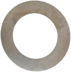 Made in USA - 0.004" Thick, 7/8" Inside x 1-3/8" OD, Round Shim - 3/4" Screw, Uncoated 302/304 Stainless Steel - Exact Tooling