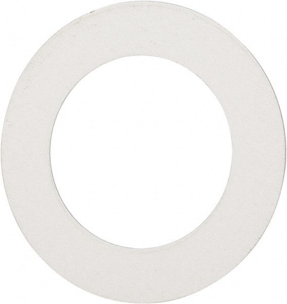 Made in USA - 0.007" Thick, 7/8" Inside x 1-3/8" OD, Round Shim - 3/4" Screw, Uncoated 302/304 Stainless Steel - Exact Tooling