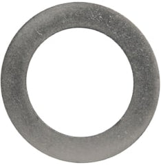 Made in USA - 0.02" Thick, 1" Inside x 1-1/2" OD, Round Shim - 7/8" Screw, Uncoated 302/304 Stainless Steel - Exact Tooling