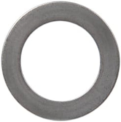 Made in USA - 0.03" Thick, 1" Inside x 1-1/2" OD, Round Shim - 7/8" Screw, Uncoated 302/304 Stainless Steel - Exact Tooling