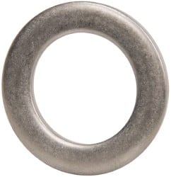 Made in USA - 0.09" Thick, 1" Inside x 1-1/2" OD, Round Shim - 7/8" Screw, Uncoated 302/304 Stainless Steel - Exact Tooling