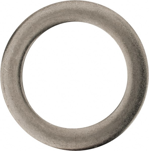 Made in USA - 1/8" Thick, 1-1/8" Inside x 1-5/8" OD, Round Shim - Uncoated 302/304 Stainless Steel - Exact Tooling