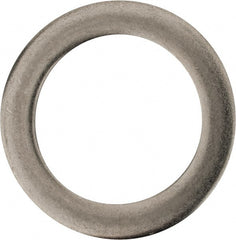 Made in USA - 1/8" Thick, 1-1/8" Inside x 1-5/8" OD, Round Shim - Uncoated 302/304 Stainless Steel - Exact Tooling