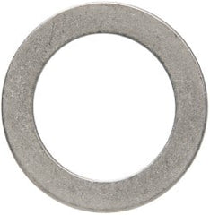Made in USA - 0.06" Thick, 1-1/8" Inside x 1-5/8" OD, Round Shim - Uncoated 302/304 Stainless Steel - Exact Tooling