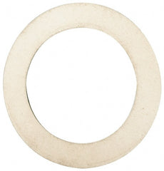 Made in USA - 0.008" Thick, 1-1/8" Inside x 1-5/8" OD, Round Shim - Uncoated 302/304 Stainless Steel - Exact Tooling