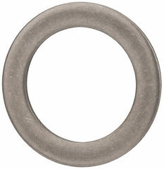Made in USA - 0.09" Thick, 1-1/8" Inside x 1-5/8" OD, Round Shim - Uncoated 302/304 Stainless Steel - Exact Tooling