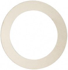 Made in USA - 0.002" Thick, 1-1/4" Inside x 1-3/4" OD, Round Shim - Uncoated 302/304 Stainless Steel - Exact Tooling