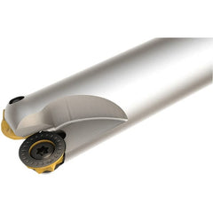 Iscar - 20mm Cutting Diam, 10mm Max Depth of Cut, Modular Connection Indexable Copy End Mill - 2 Inserts, R90CW, R90MT, RXCR, RXCW, RXMT Insert, ER-M Toolholder - Exact Tooling