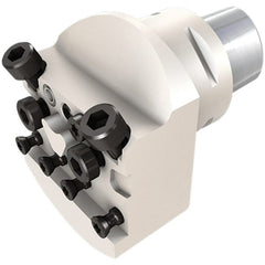 Iscar - 12.5 to 17.4mm Groove Width, 93mm Max Depth of Cut, Right Hand Cut, CGH Indexable Grooving Blade - TIGER Insert Style, Series Cut Grip - Exact Tooling