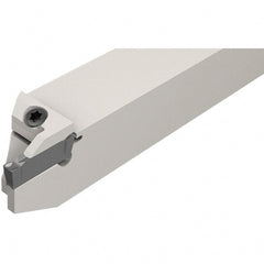 Iscar - External Thread, 0.4724" Max Depth of Cut, 3mm Min Groove Width, 120mm OAL, Left Hand Indexable Grooving Cutoff Toolholder - 12mm Shank Height x 12mm Shank Width, DG.. Insert Style, DGT Toolholder Style, Series Do-Grip - Exact Tooling