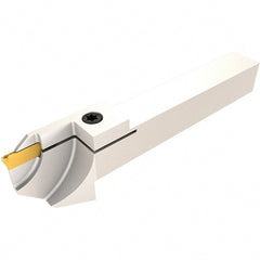 Iscar - External Thread, 120mm OAL, Left Hand Indexable Grooving Cutoff Toolholder - 44.8mm Shank Height x 44.8mm Shank Width, DGHAL Toolholder Style, Series Do-Grip - Exact Tooling